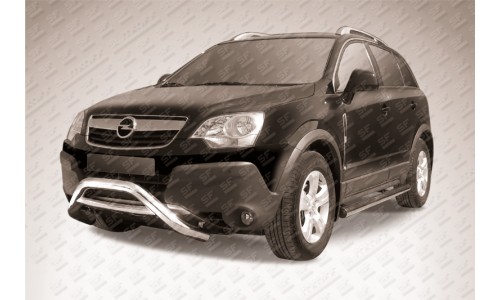 Кенгурятник низкий d76 Opel Antara на Opel Antara (2006-2010) 