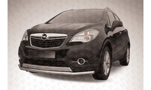 Защита переднего бампера d57 длинная Opel Mokka (2013) на Opel Mokka (2012-) 