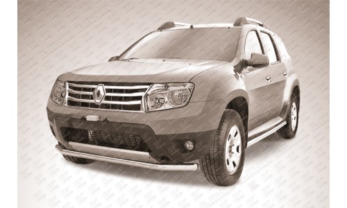 Защита переднего бампера d57 Renault Duster на Renault Duster (2011-2014) 