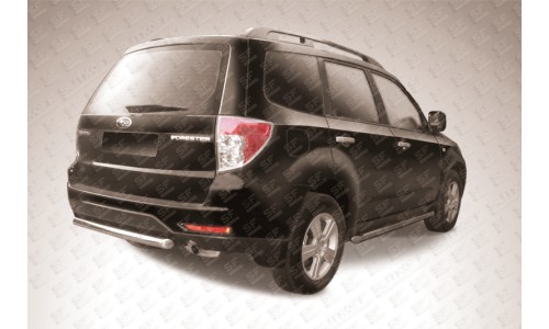 Защита заднего бампера d57 Subaru Forester на Subaru Forester (2009-2013) 