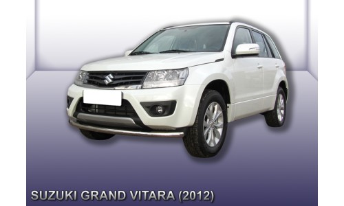 Защита переднего бампера d57 Suzuki Grand Vitara (2012) на Suzuki Grand Vitara (5 дв.) (2012-) 