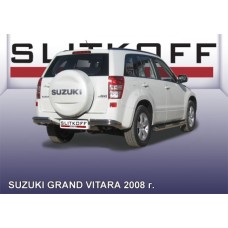 Уголки d57+d42 двойные Suzuki Grand Vitara (2008)