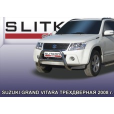 Кенгурятник низкий d57 Suzuki Grand Vitara (трехдверная 2008)