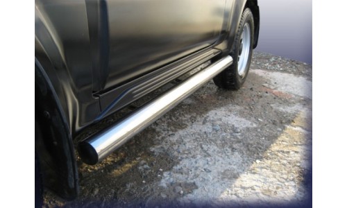 Пороги d76 труба Suzuki Jimny на Suzuki Jimny 