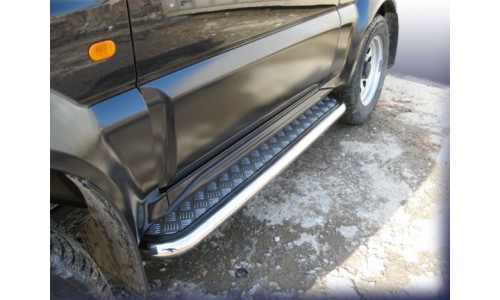 Пороги d57 с листом Suzuki Jimny на Suzuki Jimny 