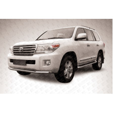 Защита переднего бампера d76 Toyota Land Cruiser 200 (2013)