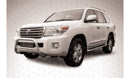 Кенгурятник низкий d76 Toyota Land Cruiser 200 (2013) на Toyota Land Cruiser 200 (2012-2015) 