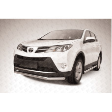 Защита переднего бампера d76 Toyota RAV-4 (2013)