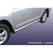 Пороги d76 труба Toyota RAV-4 (2010)