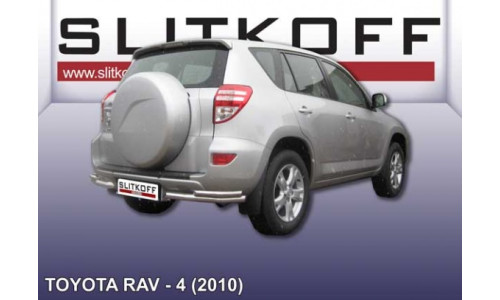 Уголки d57+d42 двойные Toyota RAV-4 (2010) на Toyota Rav4 (2010-2012) 