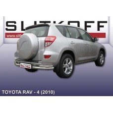 Уголки d76+d42 двойные Toyota RAV-4 (2010)