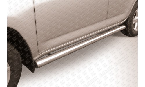 Пороги d76 труба Toyota RAV4 (2009) на Toyota Rav4 (2006-2010) 