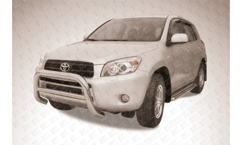 Кенгурятник низкий d76 Toyota RAV-4 (2006) на Toyota Rav4 (2006-2010) 