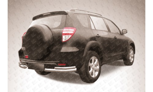 Уголки d76+d42 двойные Toyota RAV4 L (2009) на Toyota Rav4 (2010-2012) 