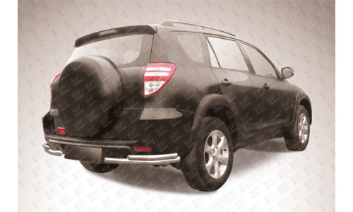 Уголки d57+d42 двойные Toyota RAV4 L (2009) на Toyota Rav4 (2010-2012) 