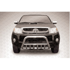 Кенгурятник низкий d57 с защитой картера Toyota Hilux