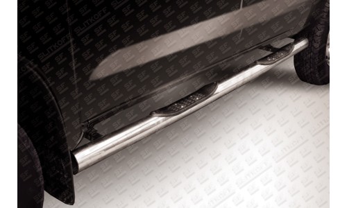 Пороги d76 с проступями Toyota Hilux на Toyota Hilux Vigo (2006-2015) 