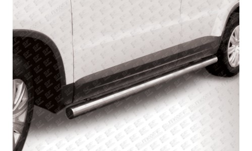 Пороги d76 труба Volkswagen Tiguan (2011) на Volkswagen Tiguan (2011-2017) 