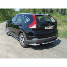 Защита задняя (центральная) 60,3 мм код HONCRV13-19 Защита задняя (центральная) 60,3 мм код HONCRV13-19