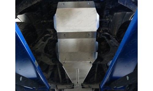 Защита картера (алюминий) 4мм код ZKTCC00087 на Great Wall Hover H3 (2010-2013) 