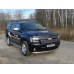 Защита передняя (овальная) 75х42 мм код CHEVTAH12-01 на Chevrolet Tahoe (2012-2015) 