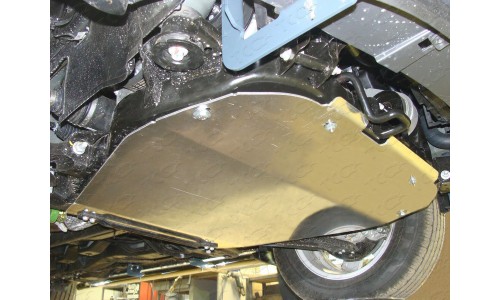 Защита картера (алюминий) 4 мм код ZKTCC00002 на Chevrolet Captiva (2013-2015) 