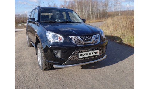 Защита передняя нижняя 60,3 мм код CHERTIGFL14-01 на Chery Tiggo FL (2013-) 
