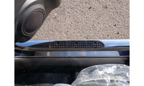 Накладки на пороги (лист шлифованный) код CHERTIGFL14-12 на Chery Tiggo FL (2013-) 