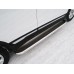 Пороги с площадкой (нерж. лист) 60,3 мм код CHERTIG514-15 на Chery Tiggo 5 (2014-) 