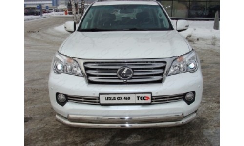 Защита передняя нижняя 76,1/75 мм код LEXGX460-01 на Lexus GX460 (2009-2013) 