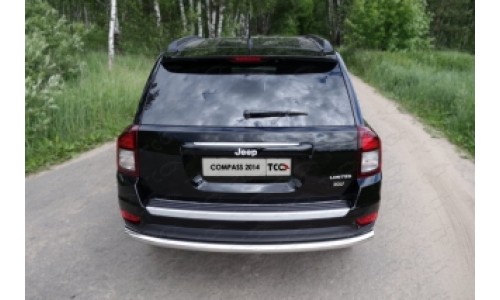 Защита задняя 60,3 мм код JEEPCOM14-13 на Jeep Compass (2014-) 