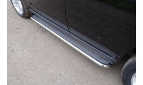 Накладка на задний бампер (лист декоративный) код JEEPCHERTRAIL14-17 на Jeep Cherokee Trailhawk (2014-) 