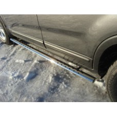 Пороги овальные с проступью 75х42 мм KIASOR12-07