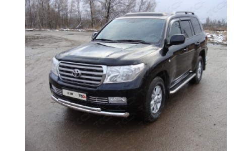 Защита передняя нижняя 76,1/50,8 мм код TOYLC200-01 на Toyota Land Cruiser 200 (2007-2011) 