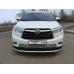 Защита передняя нижняя 60,3 мм код TOYHIGHL14-01 на Toyota Highlander (2014-2016) 