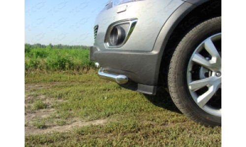 Защита передняя нижняя 60,3/42,4 мм код OPANT12-01 на Opel Antara (2011-) 