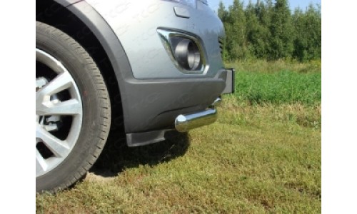 Защита передняя нижняя 75/42,4 мм код OPANT12-02 на Opel Antara (2011-) 