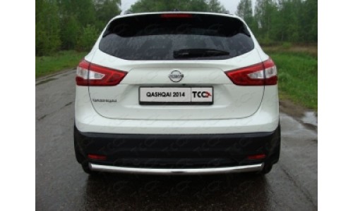Защита задняя (центральная) 60,3 мм код NISQASH14-12 на Nissan Qashqai (2014-) 