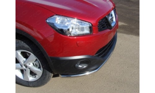 Защита передняя нижняя 42,4 мм код NISQASH10-01 на Nissan Qashqai (2010-2013) 