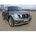 Защита порогов 42,4 мм код NISPATR14-06 на Nissan Patrol (2014-) 