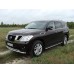 Защита передняя нижняя 76,1/60,3 мм код NISPATR10-01 на Nissan Patrol (2010-2013) 