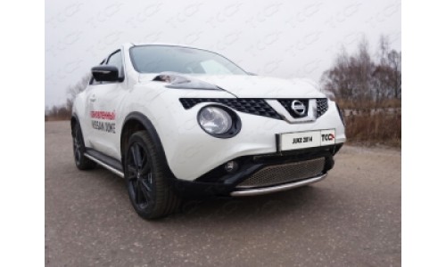 Защита передняя нижняя 42,4 мм код NISJUK2WD14-04 на Nissan Juke (2014-) 