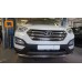 Защита переднего бампера Hyundai SantaFe (2012-/2015-) (одинарная) d60 (несовместима с защитой карте на Hyundai Santa Fe (2013-2018) 