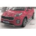 Пороги алюминиевые (Opal) Hyundai Tucson (2015-) / Kia Sportage (2016-) на Hyundai Tucson (2015-2018) 