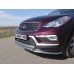 Защита передняя нижняя (двойная) 42,4/42,4 мм код INFQX5016-05 на Infiniti QX50 (2016-2018) 