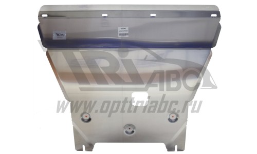 Защита картера двигателя и кпп Kia Sportage (Киа Спортаж) V-все (2010-02.2016)  (Алюминий 4 мм) на Kia Sportage (2014-2016) 