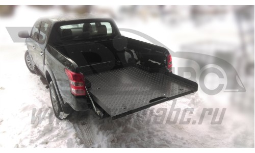Платформа грузовая выкатная Mitsubishi L200 (2015-)/Fiat Fullback (2016-) (двойная кабина, короткий  на Mitsubishi L200 (2015-2019) 