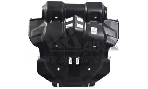 Защита картера двигателя и радиатора Toyota Hilux, V-все, КПП- все,4X4, (2015-)(Композит 10 мм) на Toyota Hilux Revo (2015-) 