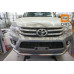 Защита переднего бампера Toyota Hilux (2015-) (одинарная) d76 на Toyota Hilux Revo (2015-) 