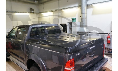 Крышка кузова для Toyota Hilux 2012-08.2015 (черная) на Toyota Hilux Vigo (2006-2015) 